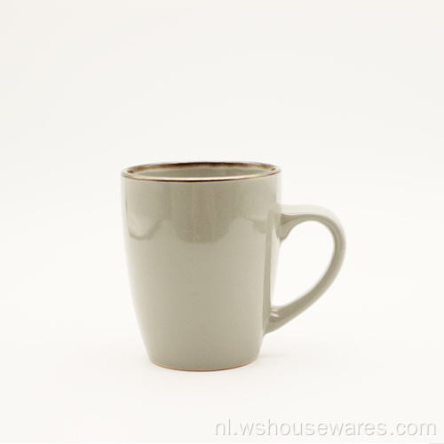 Westerse moderne stijl keramische servies kleur glazuur diner